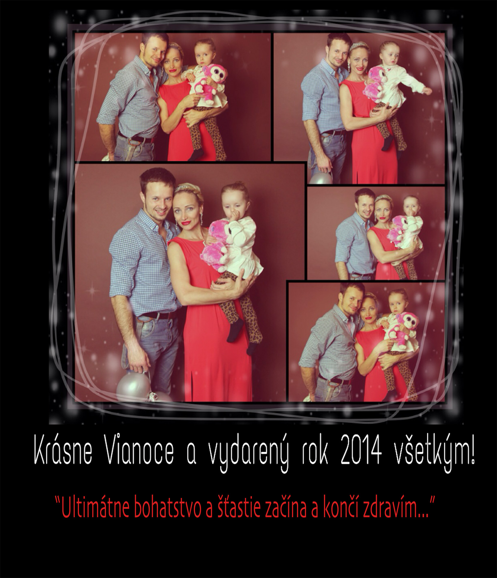 Vlado, Tina a Amelia, PF 2014